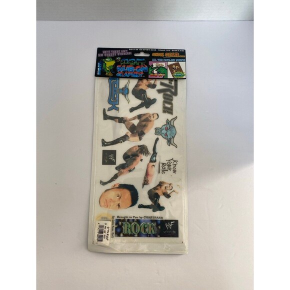Other - STONE COLD STEVE AUSTIN (New, Vintage & Rare!) WWE WWF RUB IT GRAPHICS TRANSFERS
